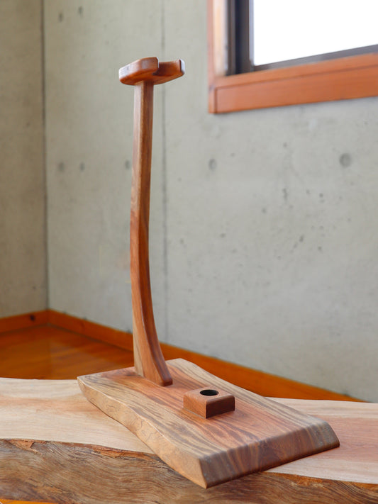 準備中 三線スタンド